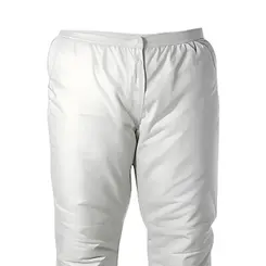 Calça Térmica em Nylon para Câmera Fria Branca Maicol -GG