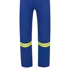 Calça Antichama e Arco Elétrico Risco 2 Azul Guardian - GG