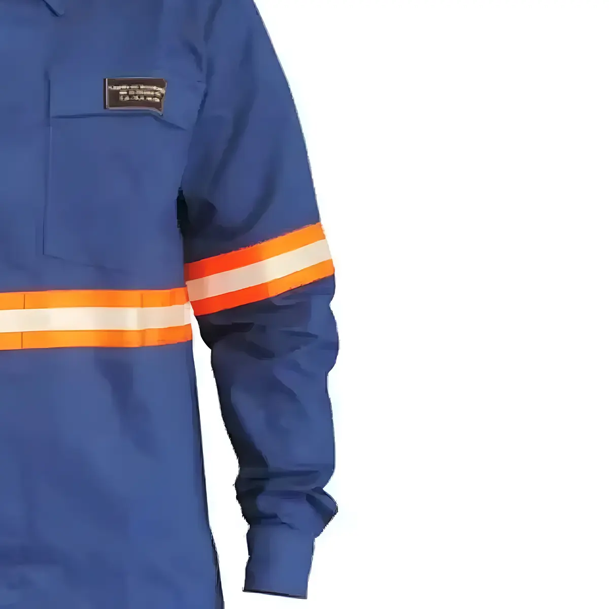 Camisa Antichama e Arco Elétrico Risco 2 Azul Guardian - P