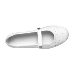Sapato Antiderrapante Feminino Branco Impermeável Soft Works BB50