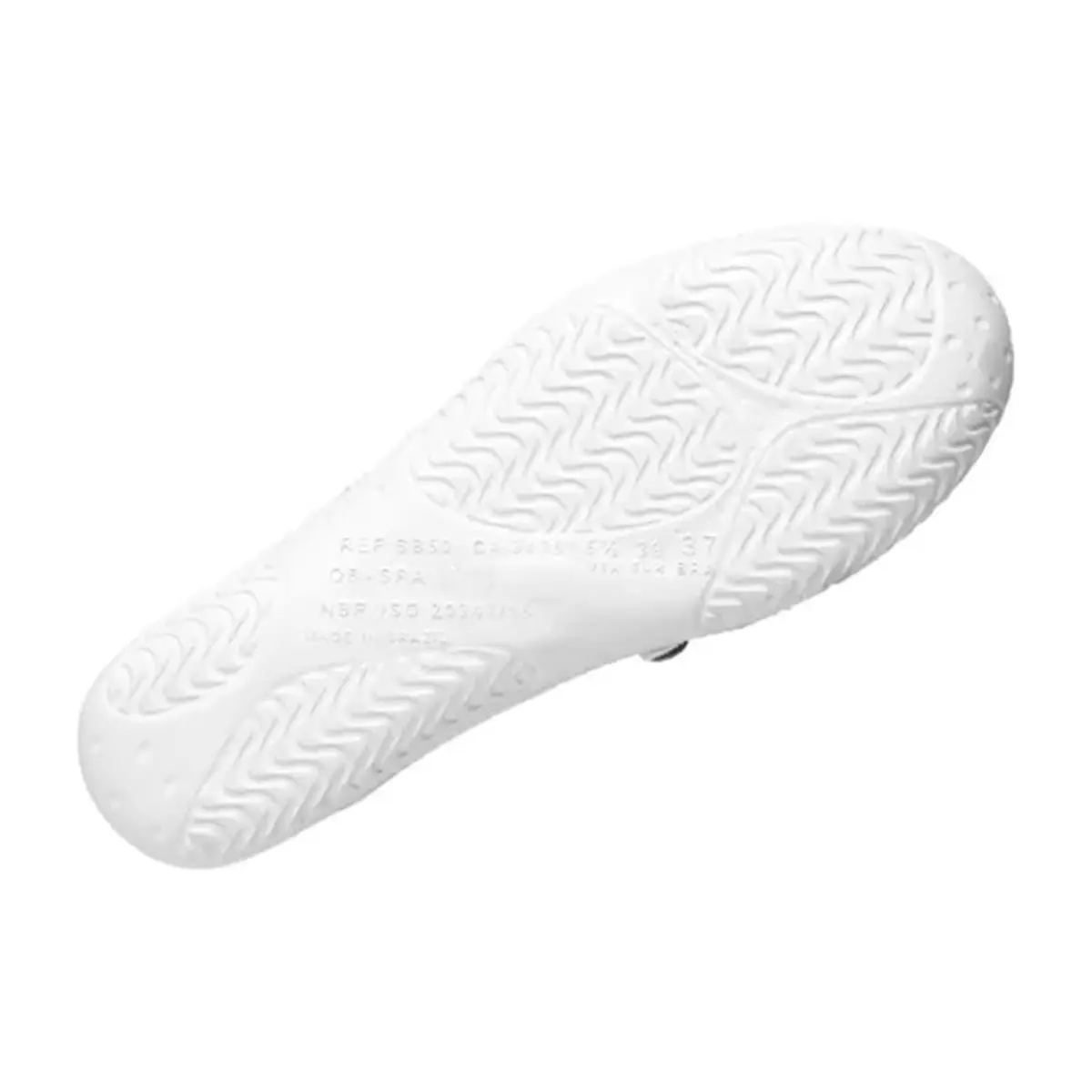 Sapato Antiderrapante Feminino Branco Impermeável Soft Works BB50