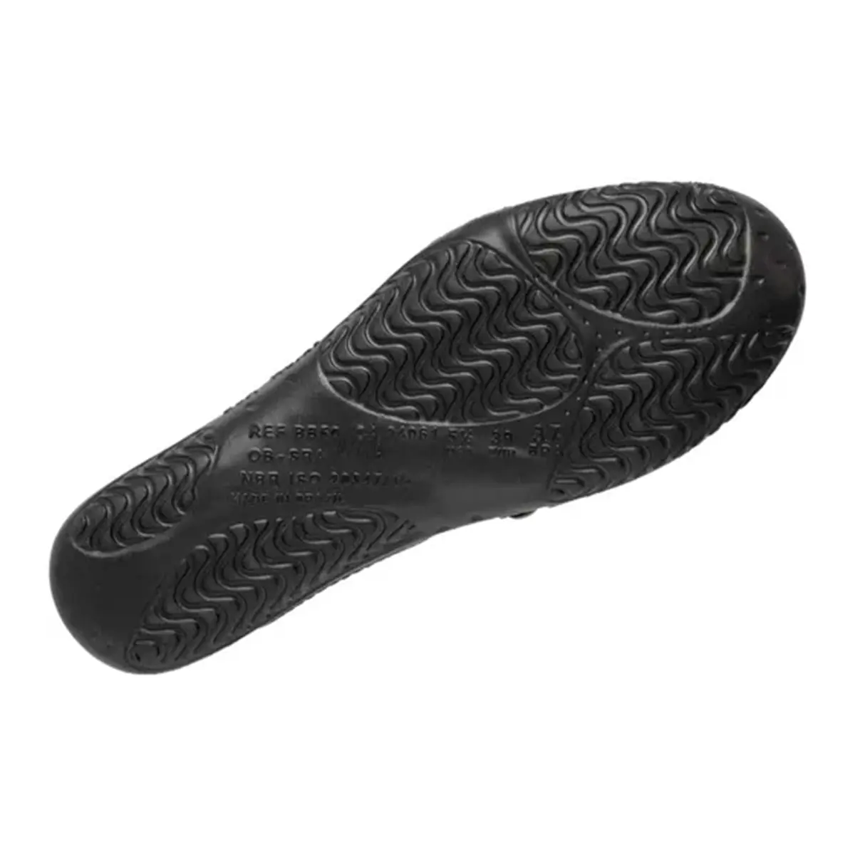 Sapato Antiderrapante Feminino Preto Impermeável Soft Works BB50