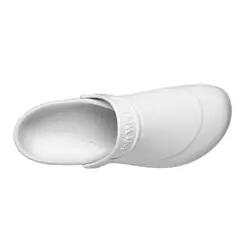Sapato Aberto Antiderrapante Impermeável Branco Soft Works BB60