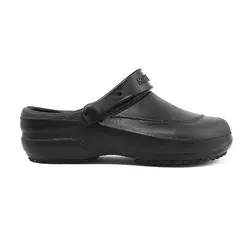 Sapato Aberto Antiderrapante Impermeável Preto Soft Works BB60