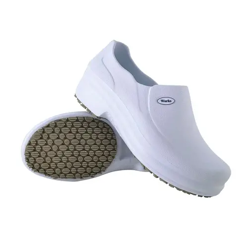 Sapato eva Antiderrapante Impermeável Branco Soft Works BB65
