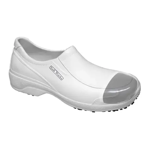 Sapato Antiderrapante BB66 com Biqueira Branco Soft Works EVA