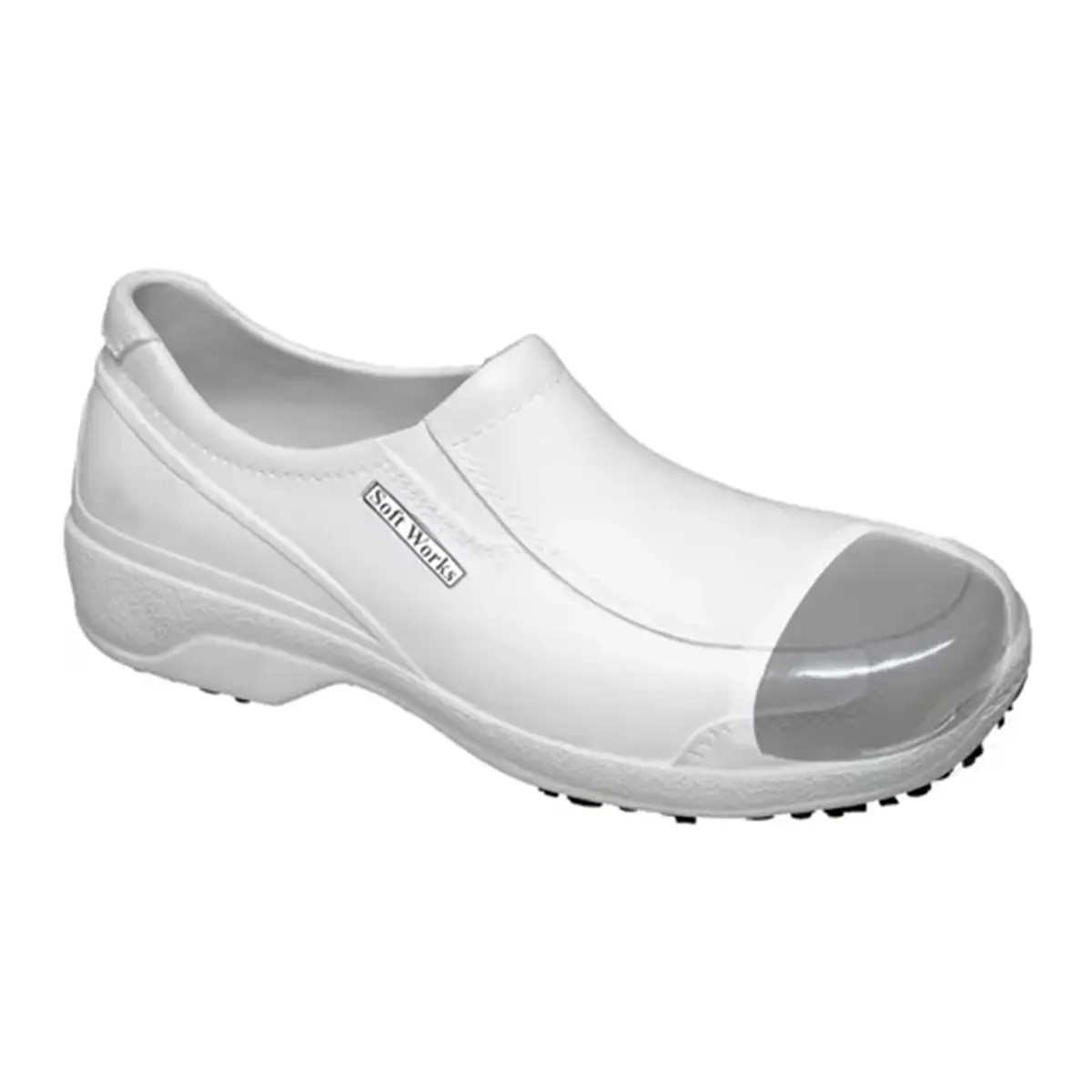 Sapato Antiderrapante BB66 com Biqueira Branco Soft Works EVA