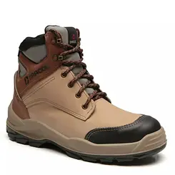 Botina Everest Areia Linha Horizon MAAG Bico PVC Bracol