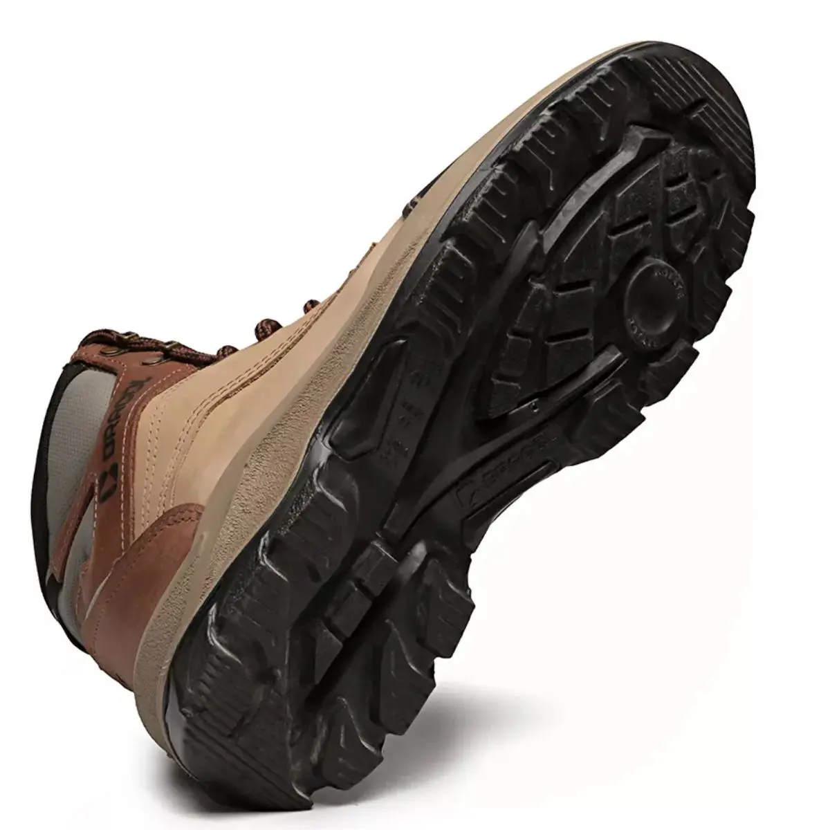 Botina Everest Areia Linha Horizon MAAG Bico PVC Bracol
