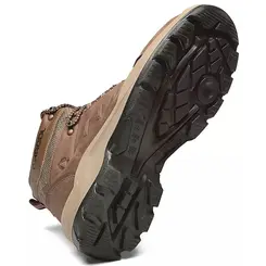 Botina Dacar Linha Horizon MBDG Marrom Bico PVC Bracol