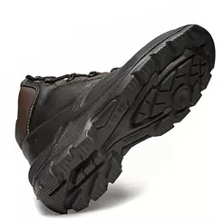 Botina Danúbio Linha Horizon WVCG Preta Bico PVC Bracol