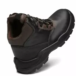 Botina Danúbio Linha Horizon WVCG Preta Bico PVC Bracol
