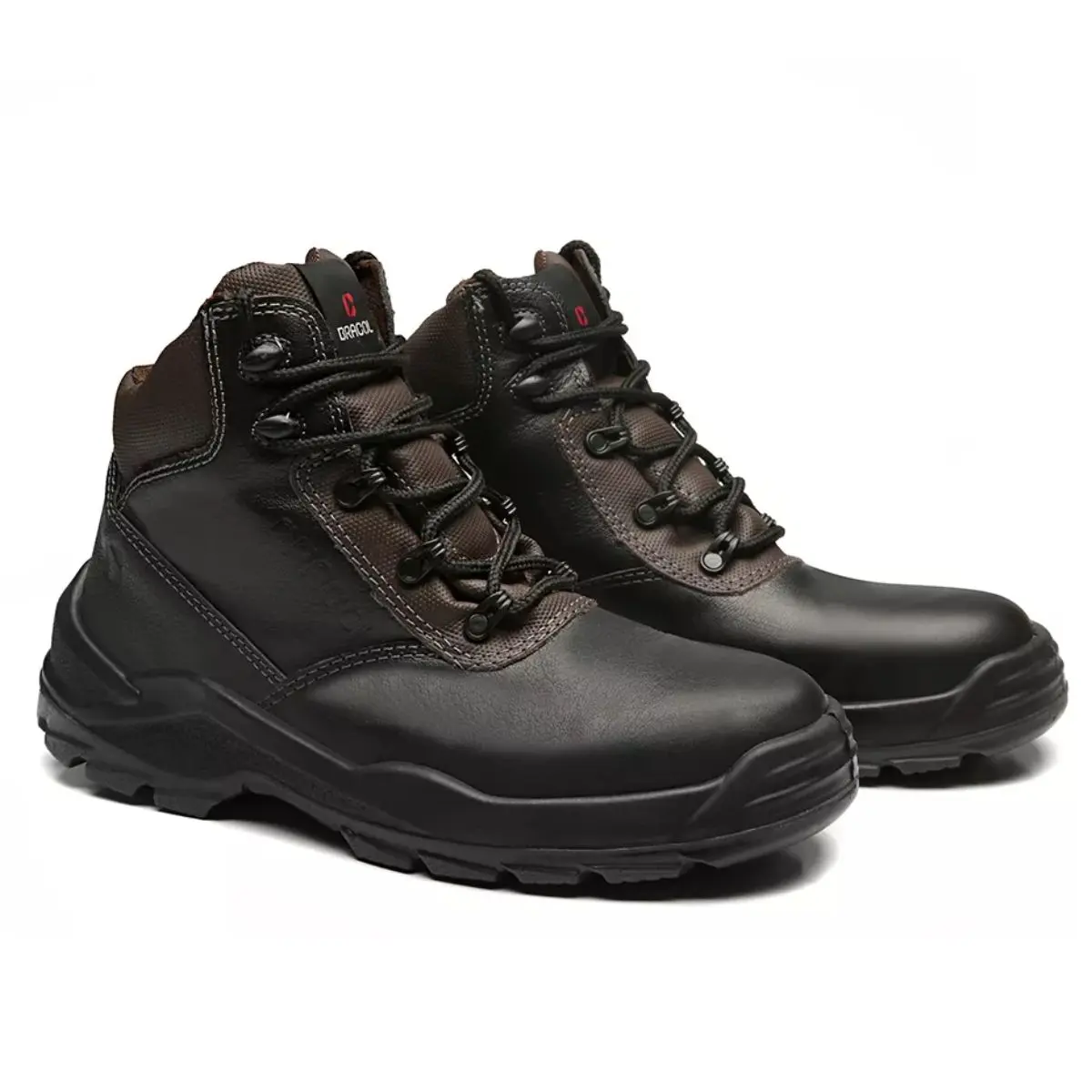 Botina Danúbio Linha Horizon WVCG Preta Bico PVC Bracol