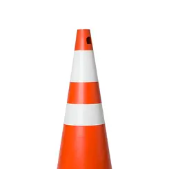 Cone NBR 15071 Flexível com Faixa Refletiva