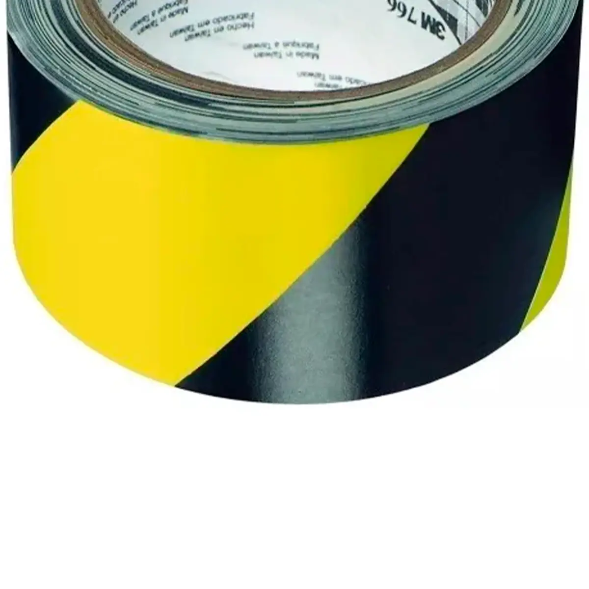 Fita Zebrada Adesiva 766 3M para Demarcação 50 mm x 33 m