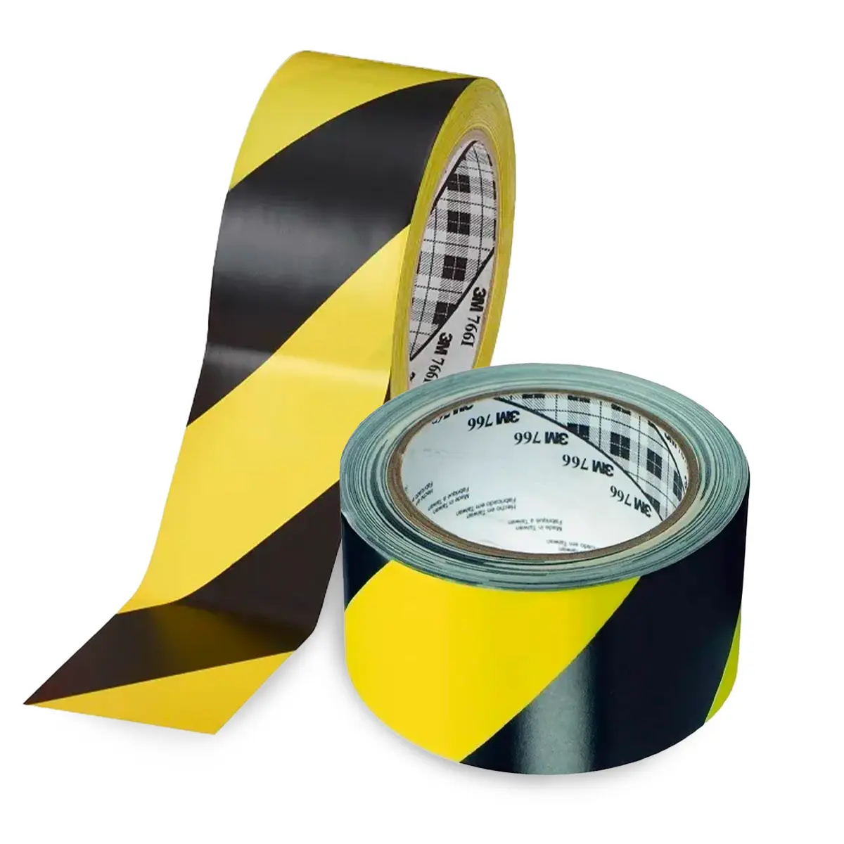 Fita Zebrada Adesiva 766 3M para Demarcação 50 mm x 33 m