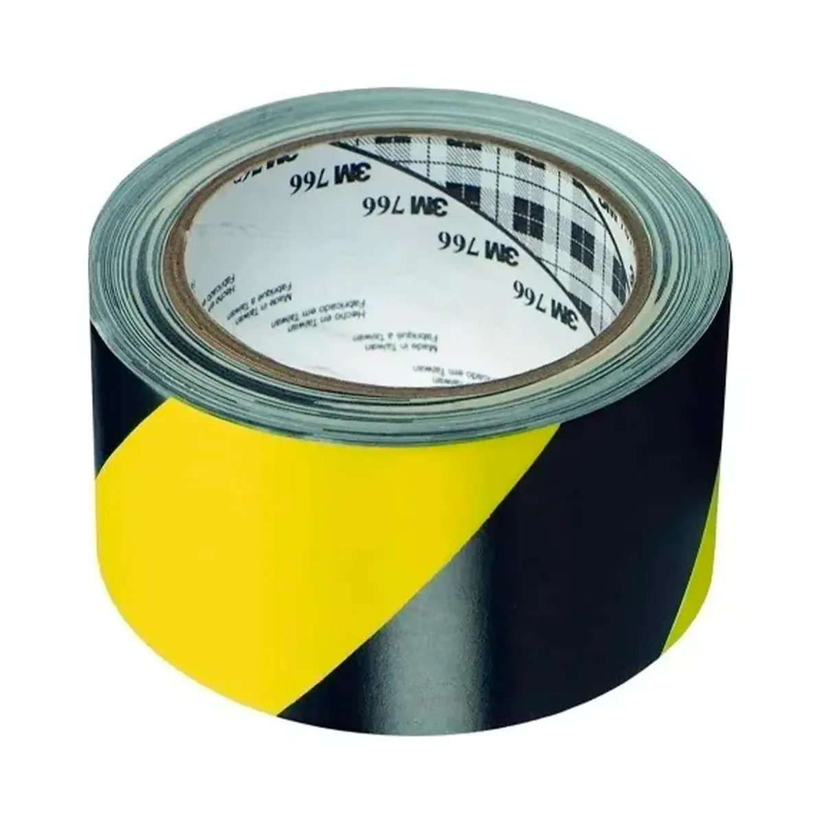Fita Zebrada Adesiva 766 3M para Demarcação 50 mm x 33 m
