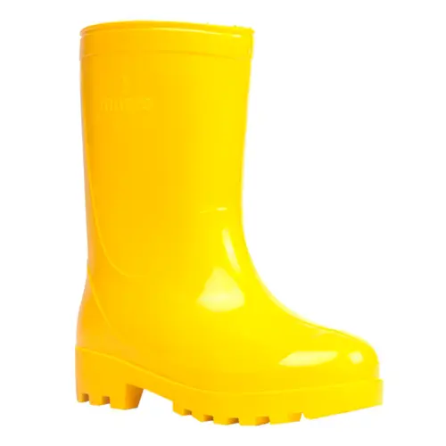 Bota de PVC Infantil Linha Kids Amarela Innpro