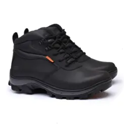 Bota Coturno Gogowear Couro Viper. A Grafite