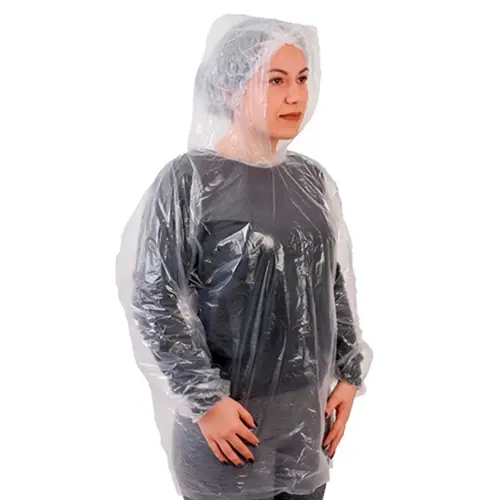 Blusa com Elastico Impermeável Transparente - Prevemax
