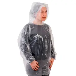 Blusa com Elastico Impermeável Transparente - Prevemax