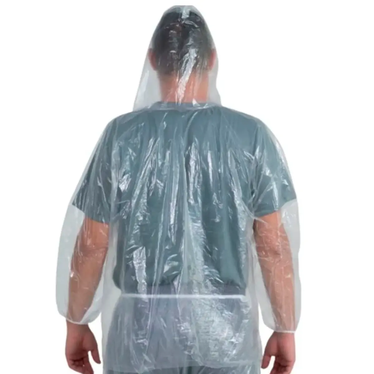 Blusa com Elastico Impermeável Transparente - Prevemax