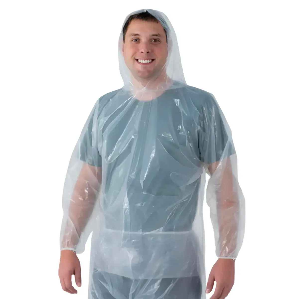 Blusa com Elastico Impermeável Transparente - Prevemax