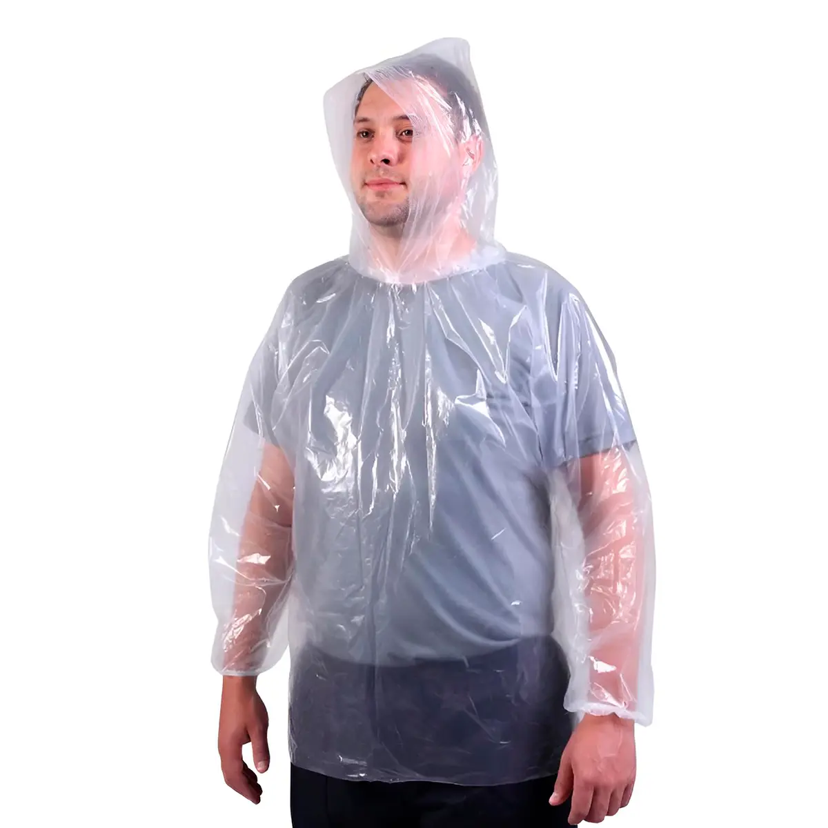 Blusa com Elastico Impermeável Transparente - Prevemax