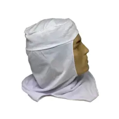 Touca Ninja Branca Poliviscose - Prevemax Com 10 Unidades