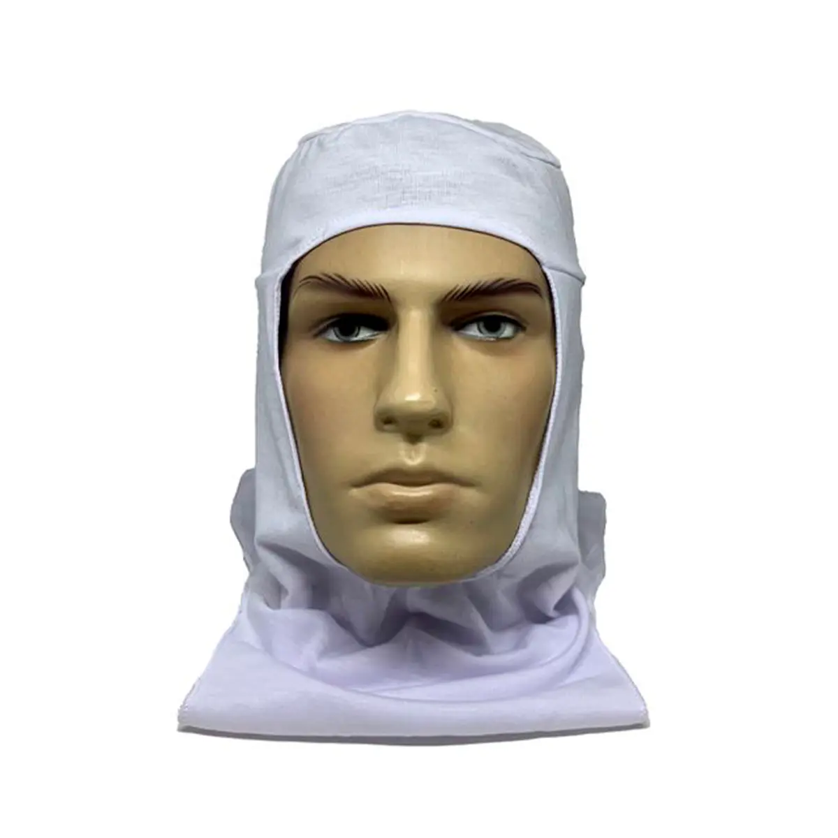 Touca Ninja Branca Poliviscose - Prevemax Com 10 Unidades
