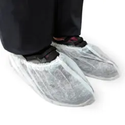 Pro pé TNT Sapatilha Com Elastico Branco Pct 100Un - Prevemax