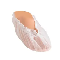 Pro pé TNT Sapatilha Com Elastico Branco Pct 100Un - Prevemax
