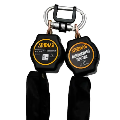 Trava Quedas Retrátil AT 7071 Duplo Fita 1,8M - Athenas