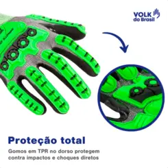 Luva Impacto Cut R2 Volk - G