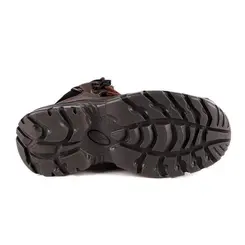Bota de Amarrar HCA Fujiwara em couro Pampa Marrom com Bico PVC