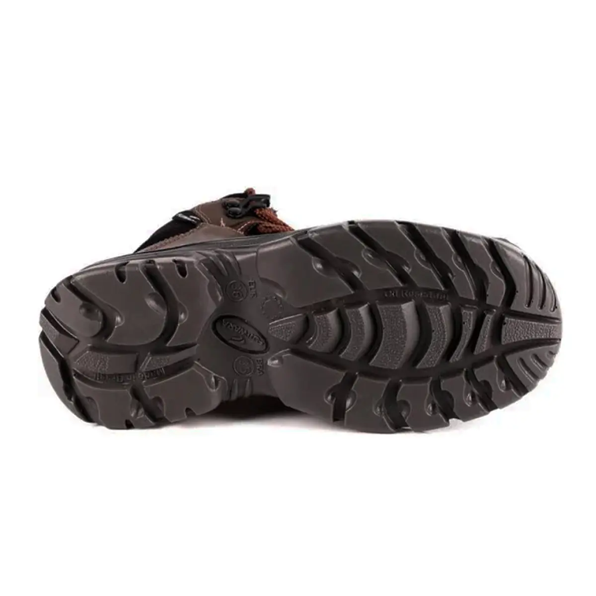 Bota de Amarrar HCA Fujiwara em couro Pampa Marrom com Bico PVC
