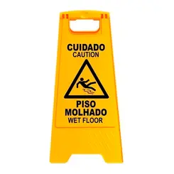 Cavalete de Sinalização Piso Molhado Plastcor
