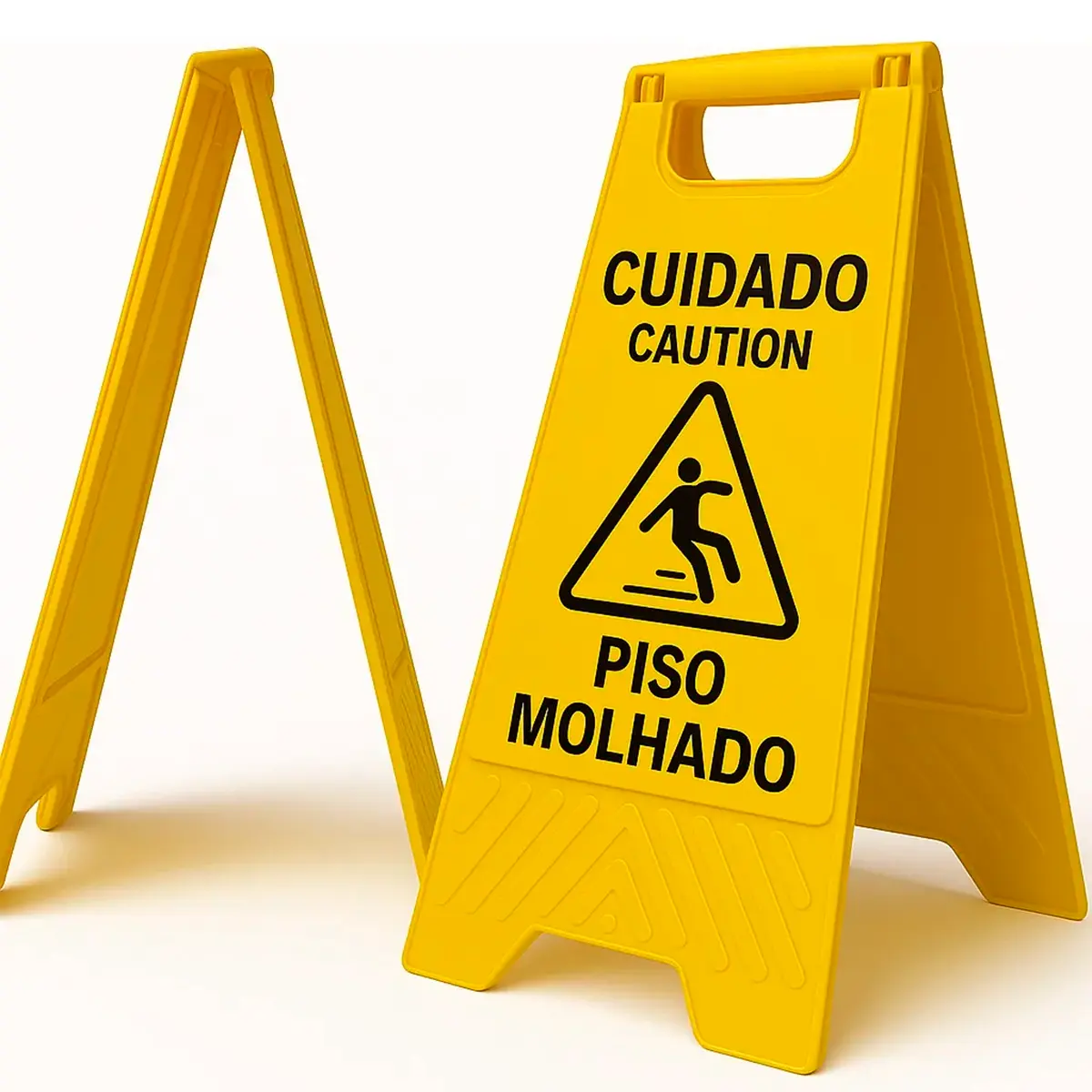 Cavalete de Sinalização Piso Molhado Plastcor