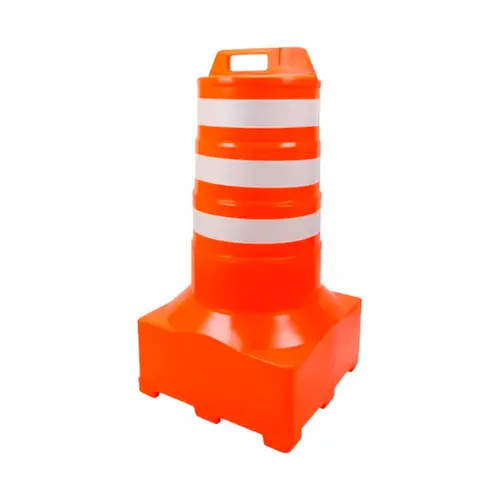Cone Barril Laranja com Faixa FIT 40X40X1,20 - Plastcor