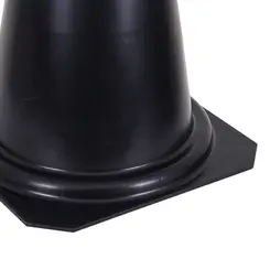 Cone Fit 75 cm Amarelo e Preto Plastcor