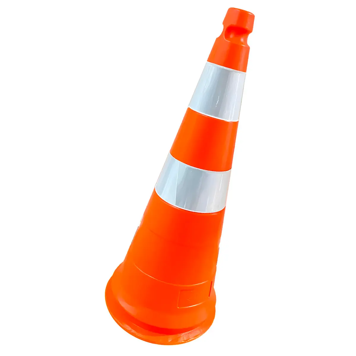Corpo do Cone de Sinalização com 2 Faixas Refletivas - Plastcor