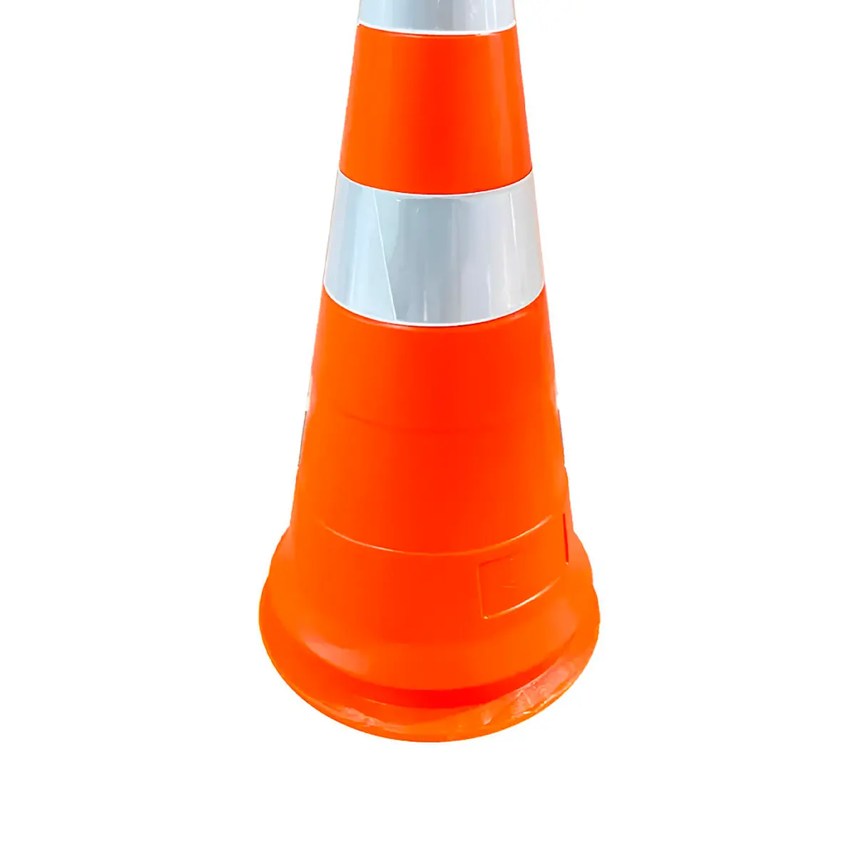 Corpo do Cone de Sinalização com 2 Faixas Refletivas - Plastcor