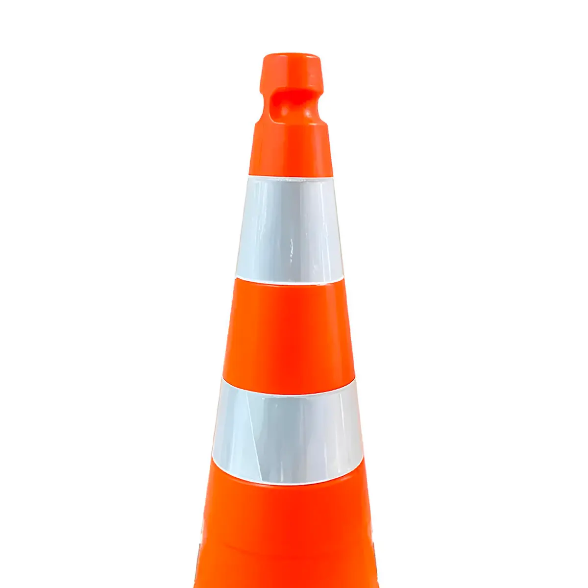 Corpo do Cone de Sinalização com 2 Faixas Refletivas - Plastcor