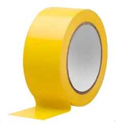 Fita de Dermacação Amarela 48MMX30MTS - Plastcor