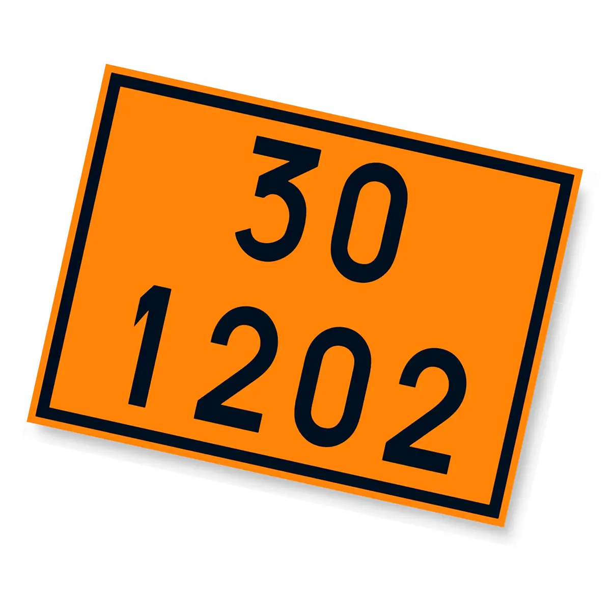 Placa Numerologia 30 X 40 - 30 1202
