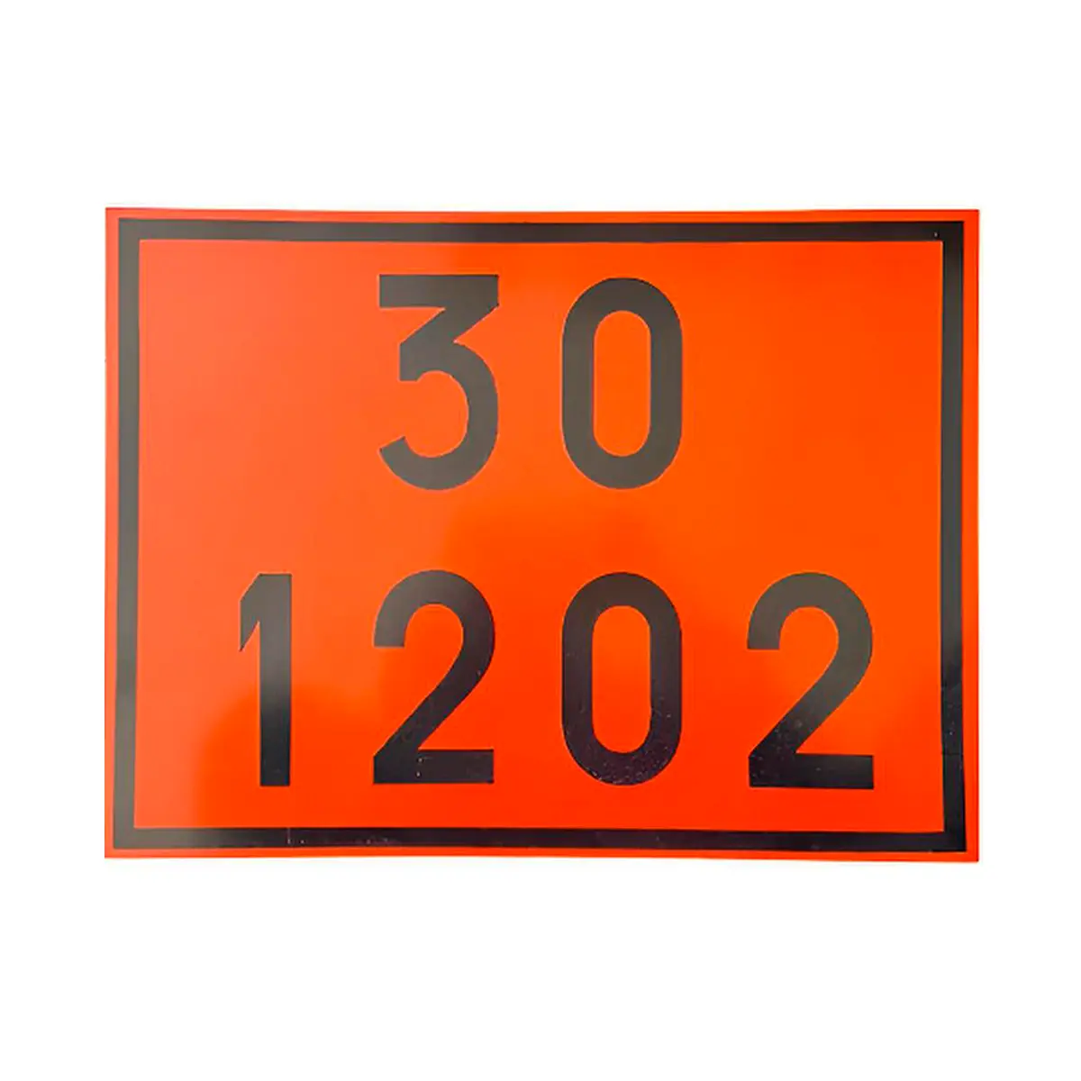 Placa Numerologia 30 X 40 - 30 1202