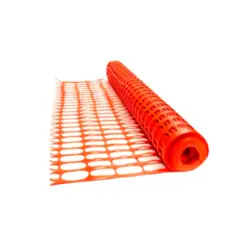 Tela Tapume Guarda Corpo Laranja 120 x 50m