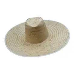 Chapéu De Palha Sombreiro Gigantinho Simples-Geral