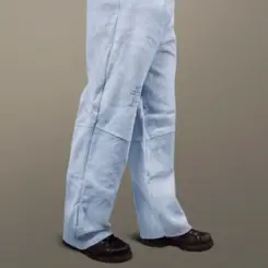 Calça de Raspa com Cordão para Soldador Tamanho G - Zanel