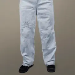 Calça em Vaqueta para Soldador Tamanho G - Zanel